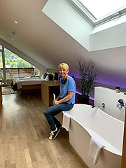 Heike Wohlgenannt f&uuml;hrt das  Genuss- & Aktivhotels Sonnenburg im Kleinwalsertal  (Foto: Anke Sieker)